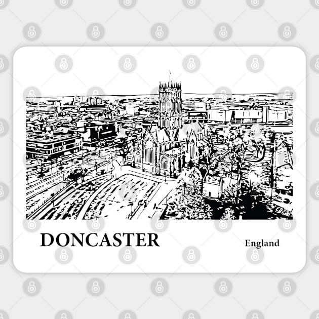 Doncaster England Magnet by Lakeric